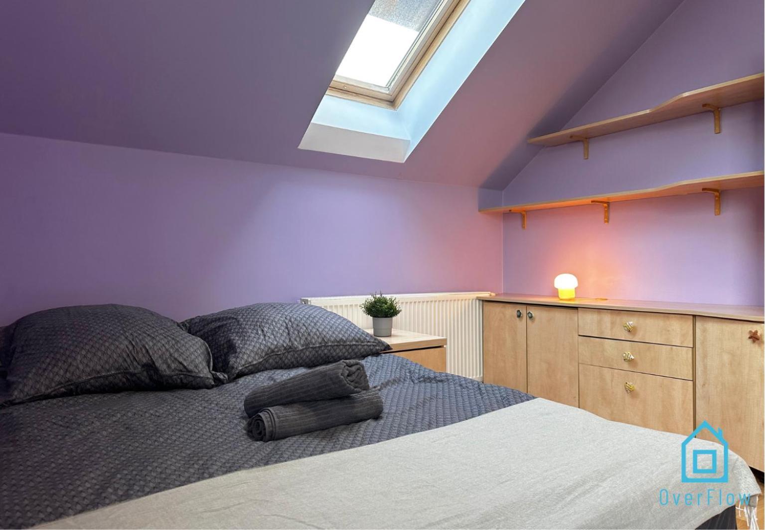 Purple Room - Charming Place, 15 Minutes To Gdansk Old Town & 5 Minutes To Seaside Dış mekan fotoğraf